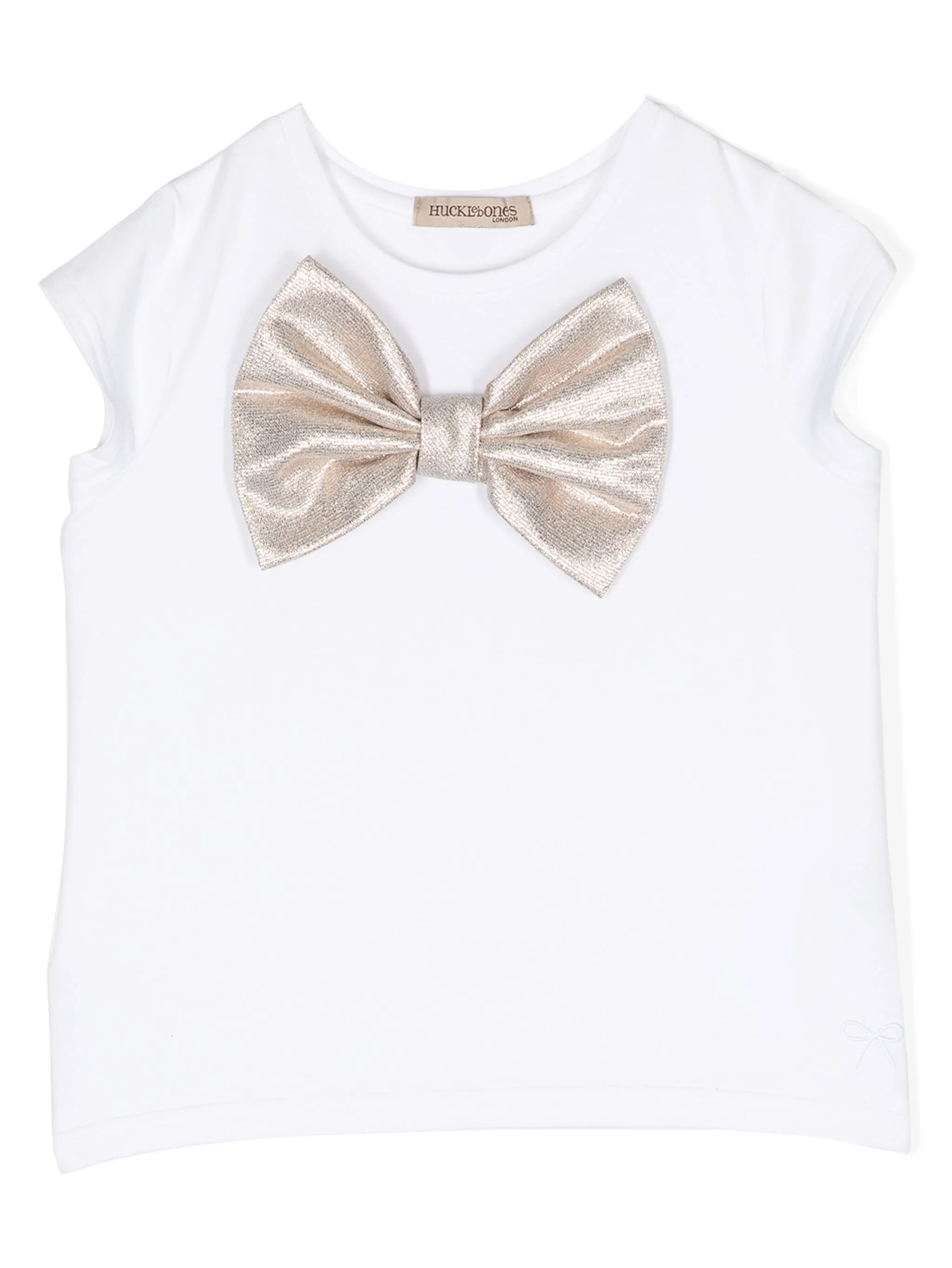 Футболка из джерси с бантом Hucklebones London, белый
Футболка из джерси с бантом Hucklebones London, белый