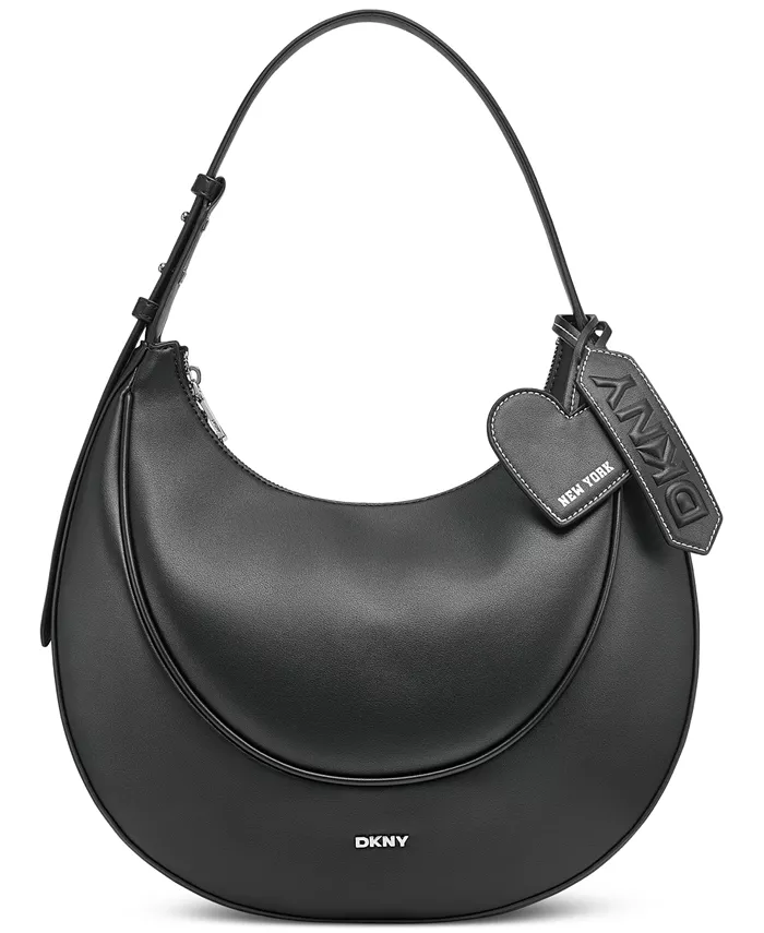 Средняя сумка через плечо Sadie DKNY, черный
Средняя сумка через плечо Sadie DKNY, черный