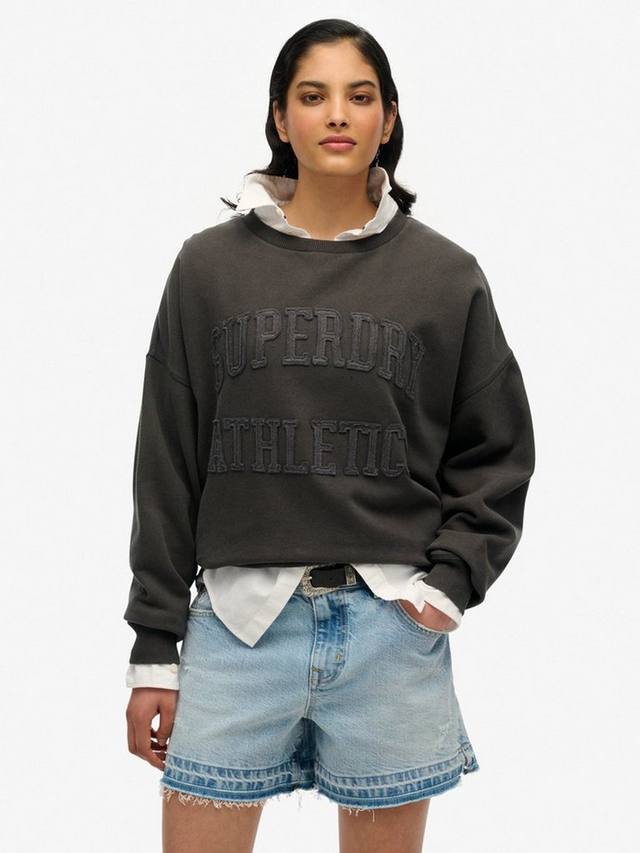 Свитшот Athletic Essentials с тональным апплике Superdry, Charcoal
Свитшот Athletic Essentials с тональным апплике Superdry, Charcoal