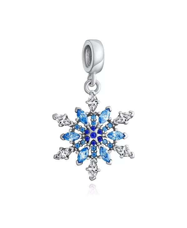 Подвеска-Снежинка с синим зимним кристаллом, серебро 925 пробы Bling Jewelry, blue
Подвеска-Снежинка с синим зимним кристаллом, серебро 925 пробы Bling Jewelry, blue