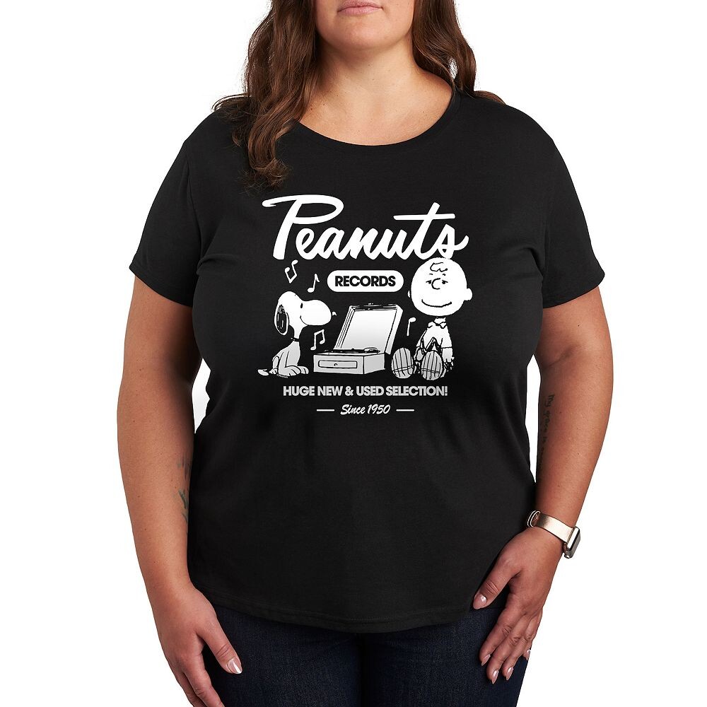 Футболка Plus Peanuts Snoopy & Charlie Brown Records с рисунком Licensed Character, черный
Футболка Plus Peanuts Snoopy & Charlie Brown Records с рисунком Licensed Character, черный