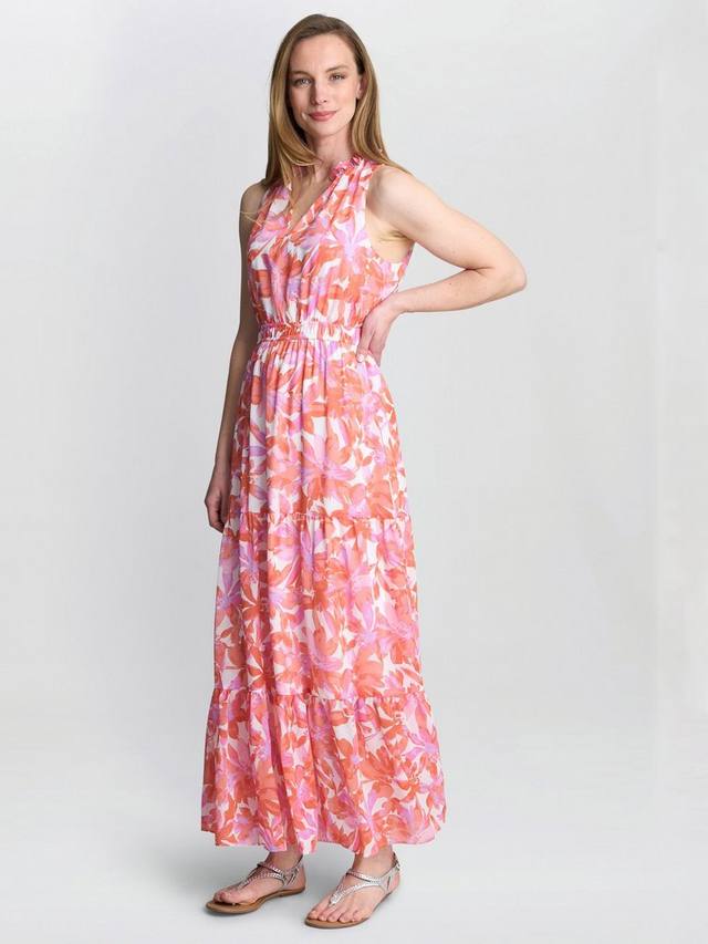 Платье макси Roweena с цветочным принтом Gina Bacconi, Coral
Платье макси Roweena с цветочным принтом Gina Bacconi, Coral