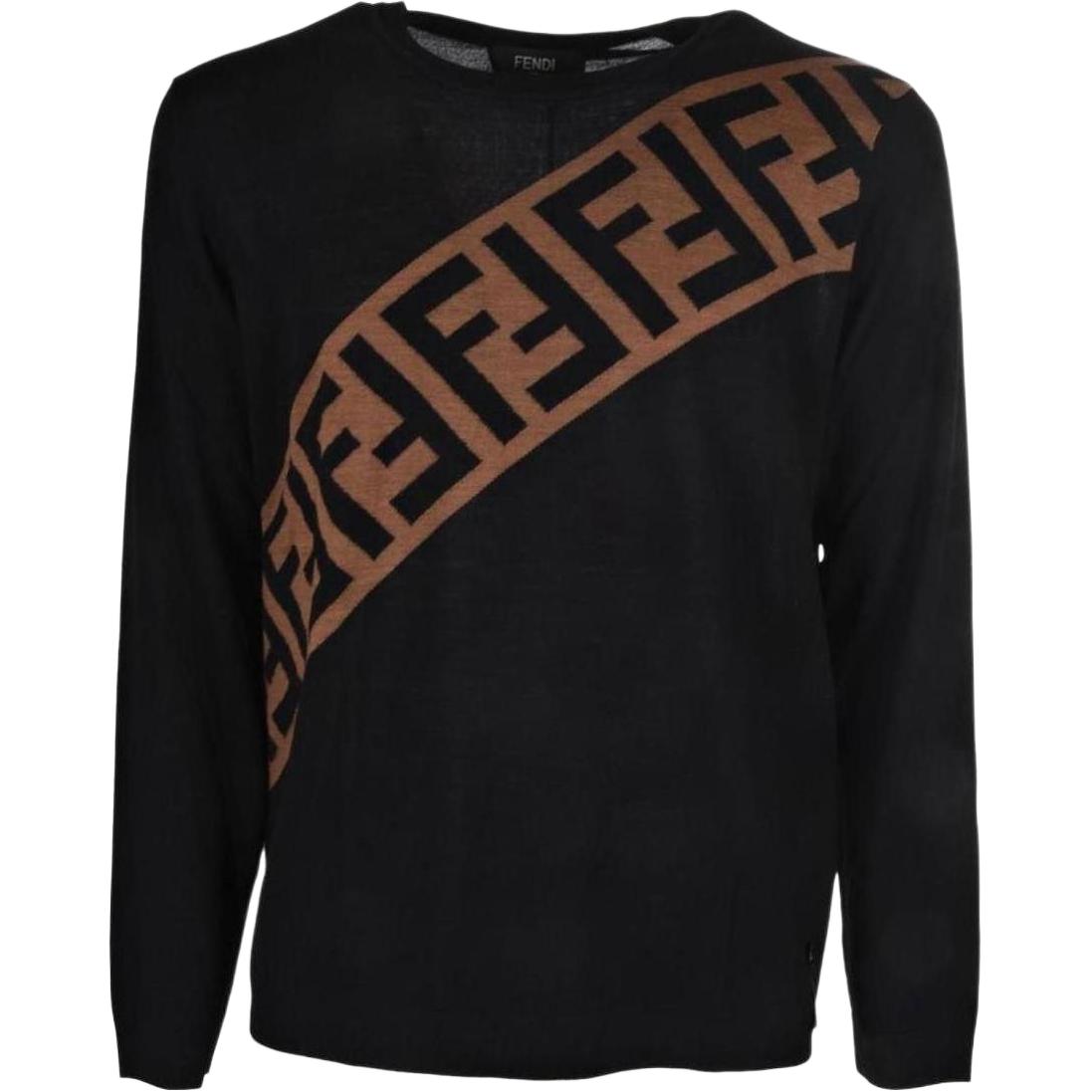 Свитер Zucca 2010-х FENDI, черный
Свитер Zucca 2010-х FENDI, черный