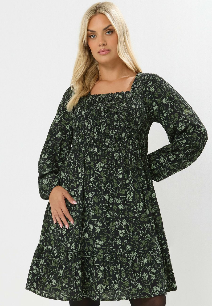 Платье Yours Clothing FLORAL SHIRRED, Green/Dark Green
Платье Yours Clothing FLORAL SHIRRED, Green/Dark Green
