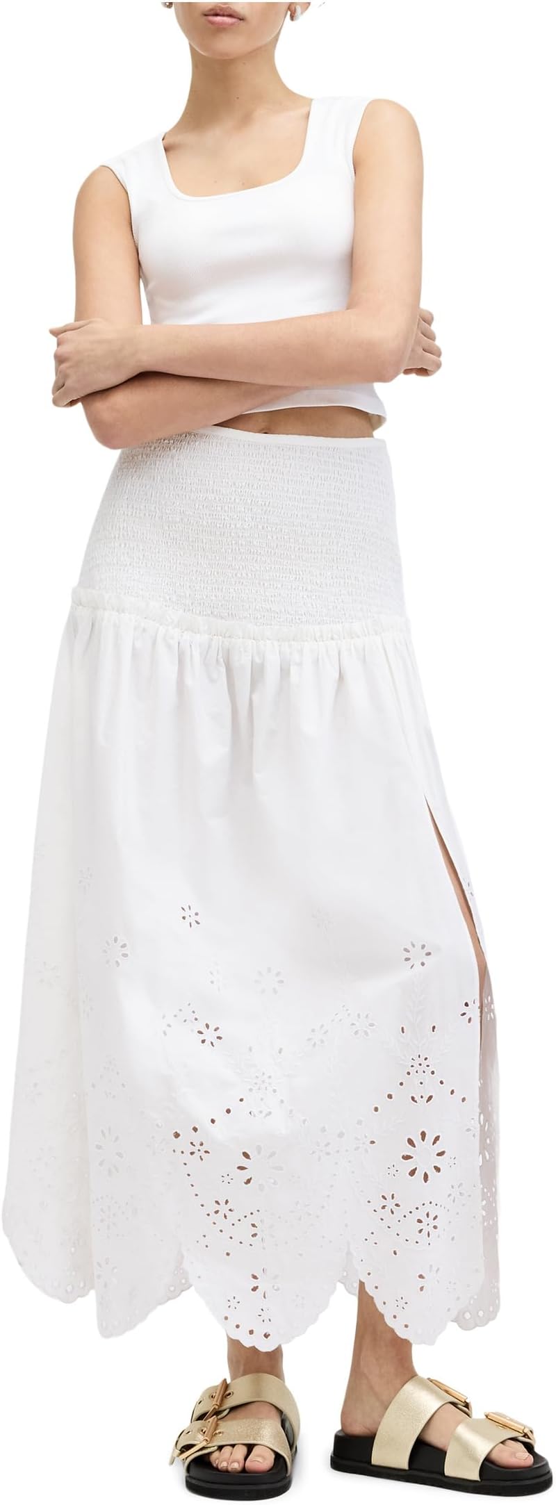 Юбка AllSaints Alex Emb Skirt, Off White
Юбка AllSaints Alex Emb Skirt, Off White