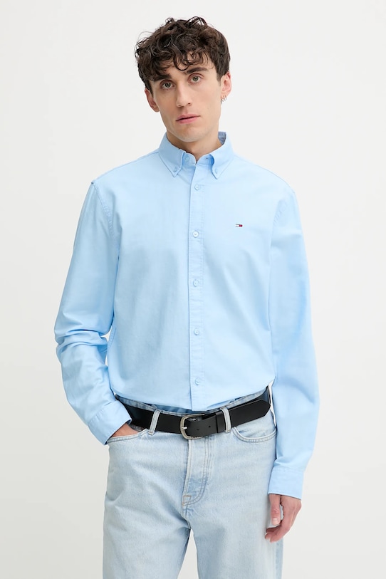 Хлопковая рубашка Tommy Jeans, синий
Хлопковая рубашка Tommy Jeans, синий