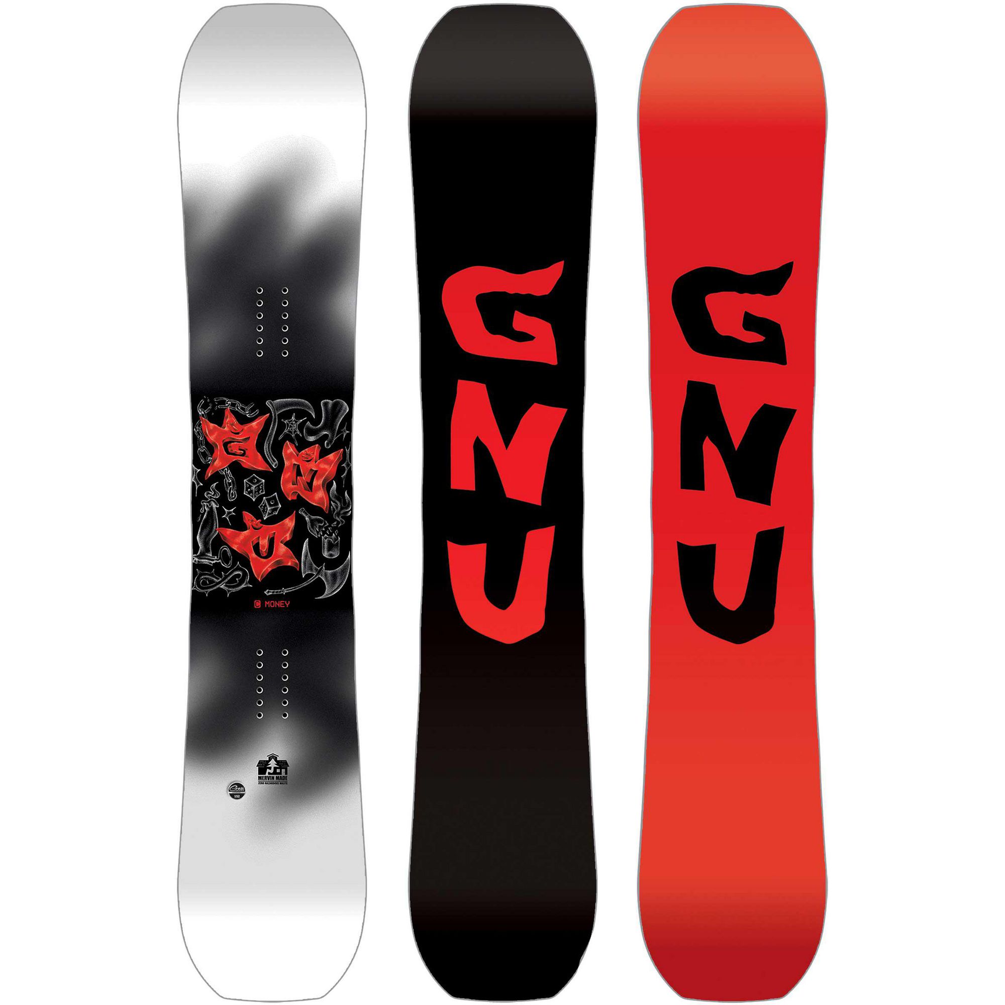 Мужской сноуборд C Money '25 GNU, One Color
Мужской сноуборд C Money '25 GNU, One Color