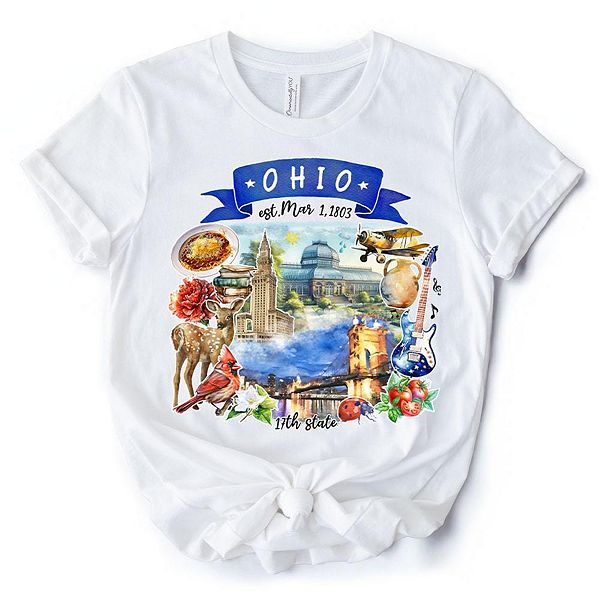 Футболка с тематикой и достопримечательностями штата Огайо Ornamentallyyou
Футболка с тематикой и достопримечательностями штата Огайо Ornamentallyyou