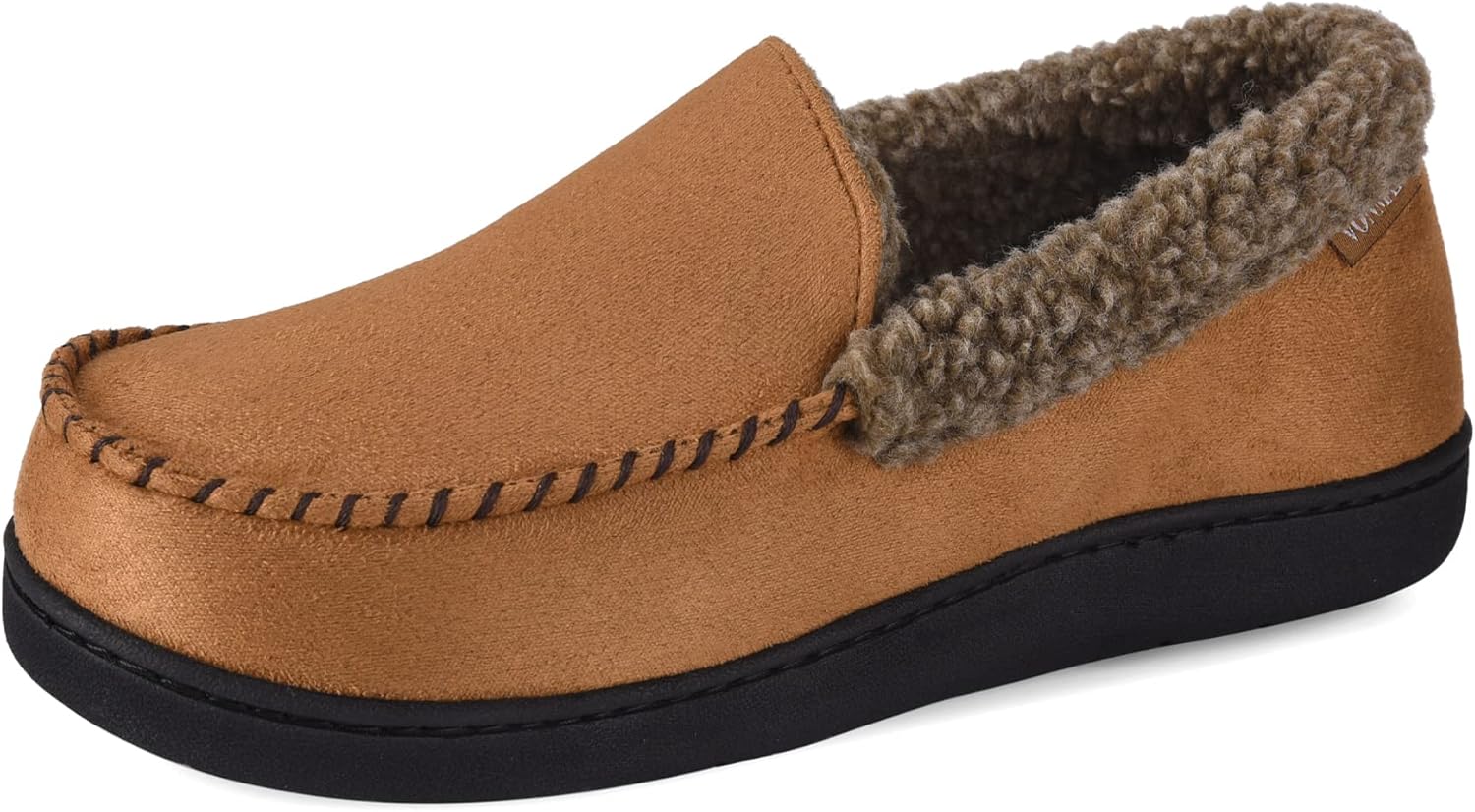 Мужские мокасины VONMAY с мехом, теплые домашние тапочки с флисом и стелькой из пены с эффектом памяти, для дома и улицы, Tan
Мужские мокасины VONMAY с мехом, теплые домашние тапочки с флисом и стелькой из пены с эффектом памяти, для дома и улицы, Tan