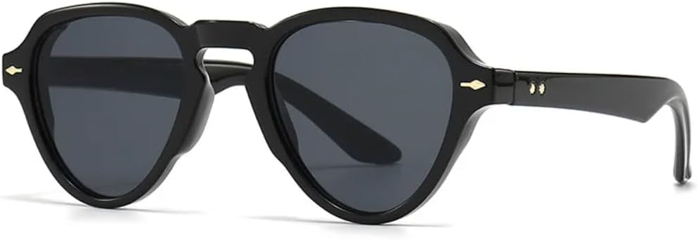 Солнцезащитные очки с защитой UV400 | Круглая оправа, градиентная расцветка | Для женщин и мужчин, для занятий спортом на открытом воздухе и путешествий DSVIGF, Black Grey
Солнцезащитные очки с защитой UV400 | Круглая оправа, градиентная расцветка | Для женщин и мужчин, для занятий спортом на открытом воздухе и путешествий DSVIGF, Black Grey