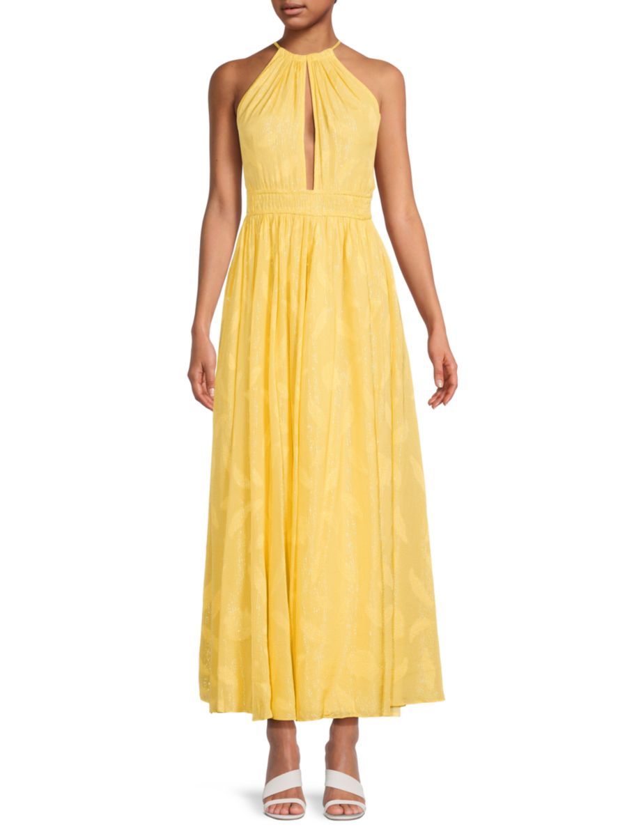 Платье макси с фактурным принтом крест-накрест Rococo Sand, желтый
Платье макси с фактурным принтом крест-накрест Rococo Sand, желтый