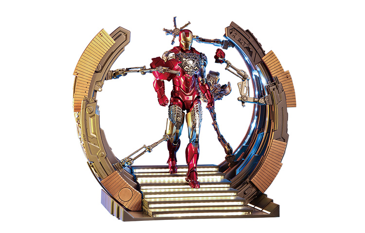 Железный человек Мстители Марк6 разборная стол фигурка Hot Toys, Iron Man
Железный человек Мстители Марк6 разборная стол фигурка Hot Toys, Iron Man