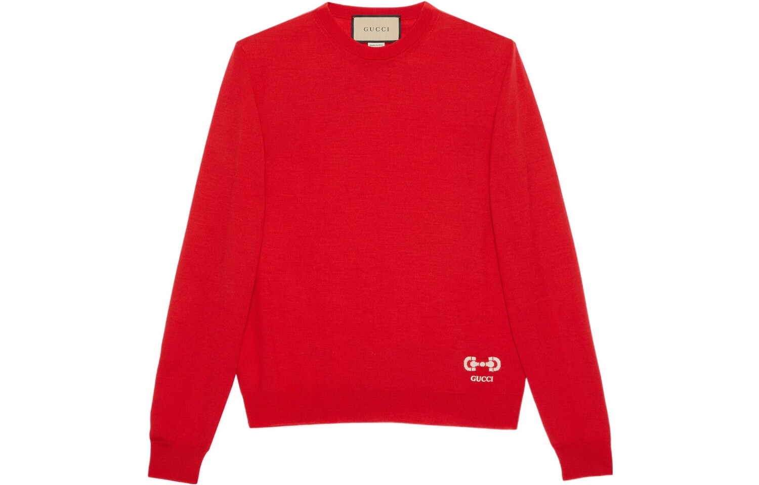 Свитер женский Gucci, красный 
Свитер женский Gucci, красный
