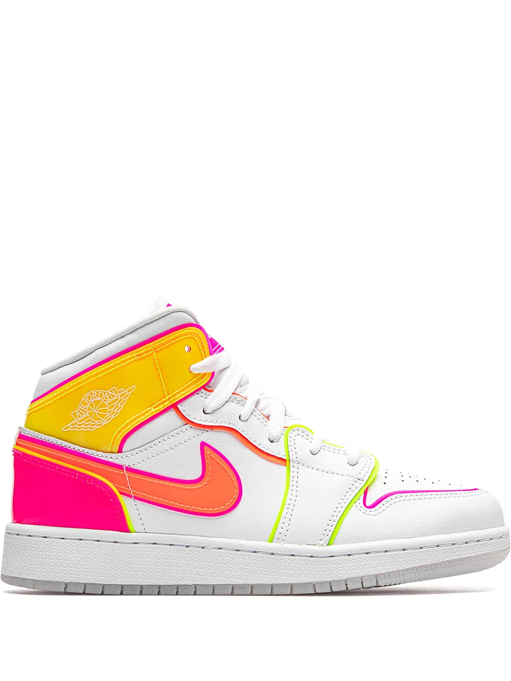 Кроссовки Air Jordan 1 Mid Jordan Kids, белый
Кроссовки Air Jordan 1 Mid Jordan Kids, белый