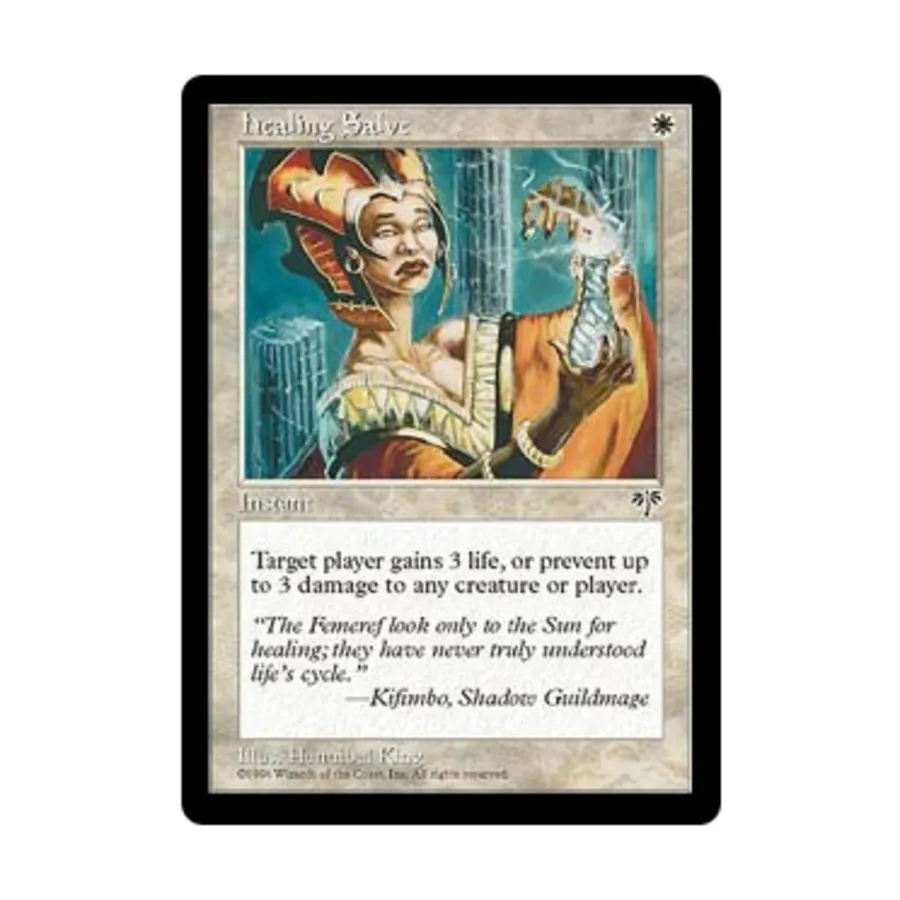 CCG Лечебная мазь (С), MTG - Mirage
CCG Лечебная мазь (С), MTG - Mirage