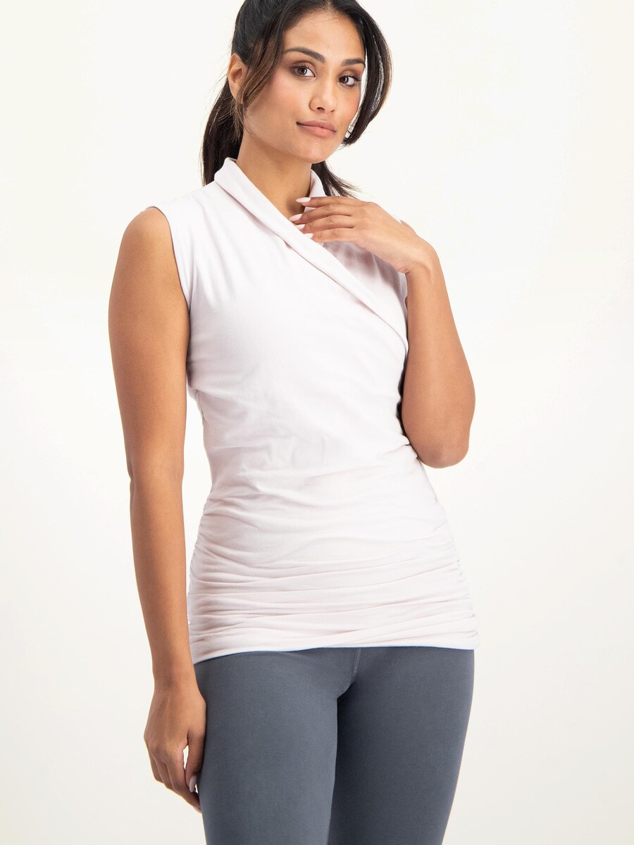 Спортивный топ Urban Goddess Yoga & Activewear Good Karma, от белого
Спортивный топ Urban Goddess Yoga & Activewear Good Karma, от белого