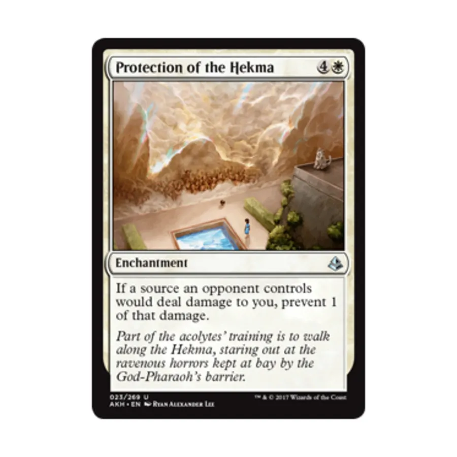 CCG Защита Хекмы (U), MTG - Amonkhet
CCG Защита Хекмы (U), MTG - Amonkhet