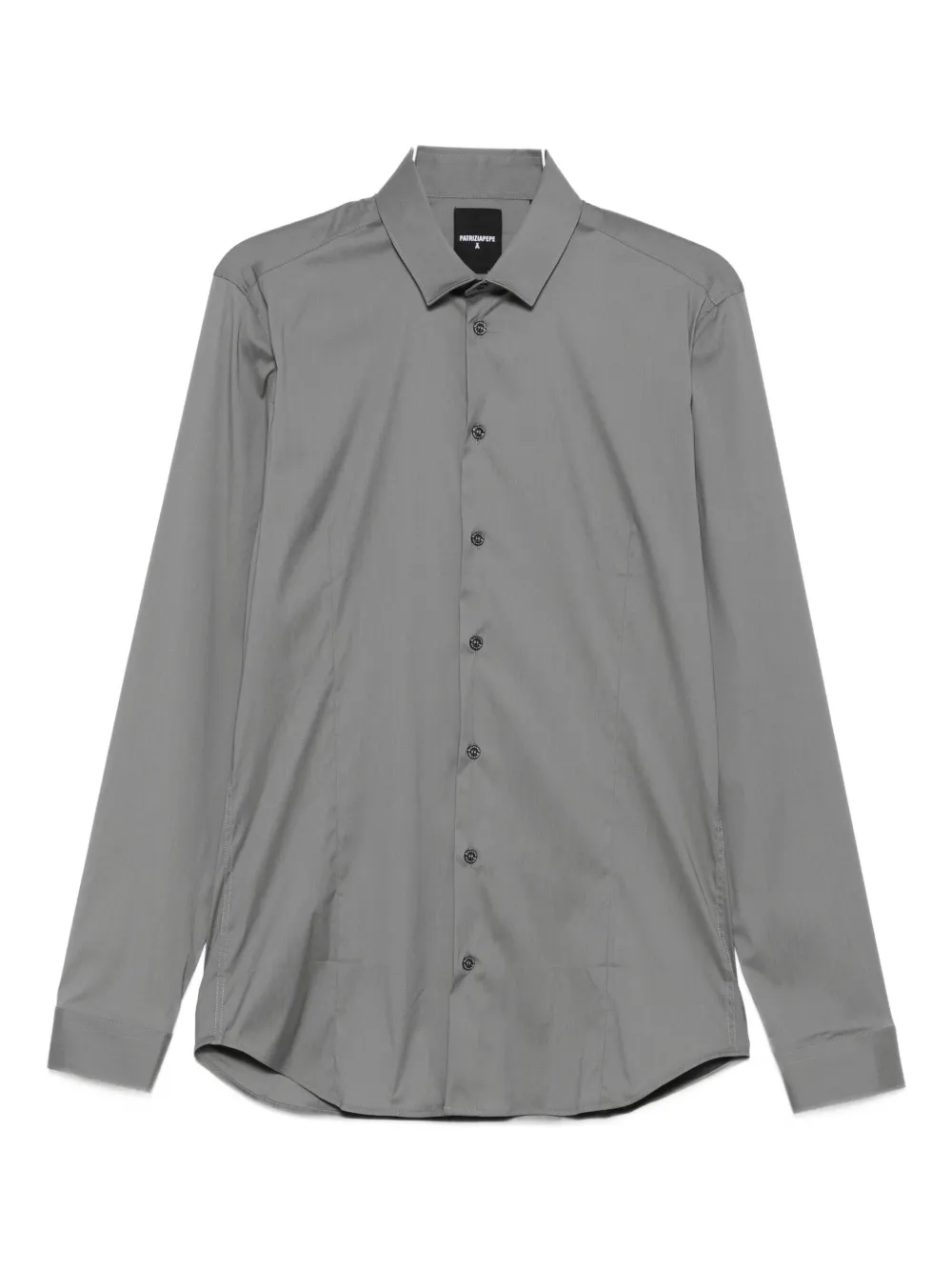 Рубашка из поплина прилегающего кроя Patrizia Pepe, серый
Рубашка из поплина прилегающего кроя Patrizia Pepe, серый