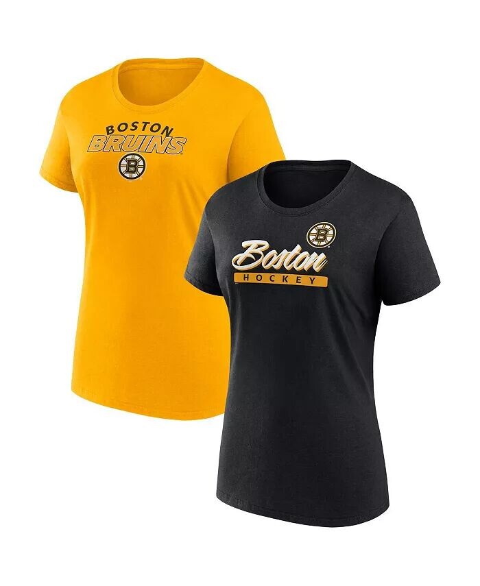 Комбинированный комплект женских футболок Boston Bruins Risk Fanatics, мультиколор
Комбинированный комплект женских футболок Boston Bruins Risk Fanatics, мультиколор