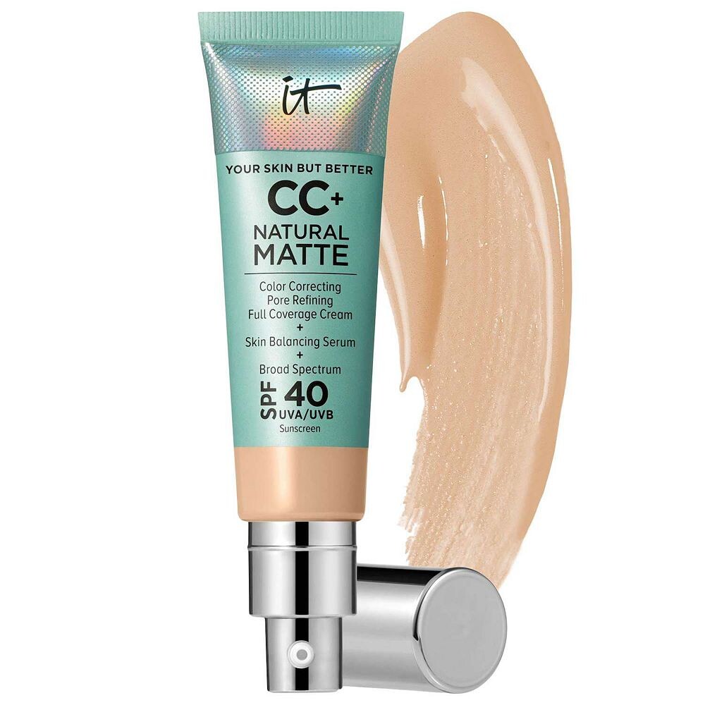 IT Cosmetics CC+ Cream Натуральная матовая основа с SPF 40, цвет Light
IT Cosmetics CC+ Cream Натуральная матовая основа с SPF 40, цвет Light