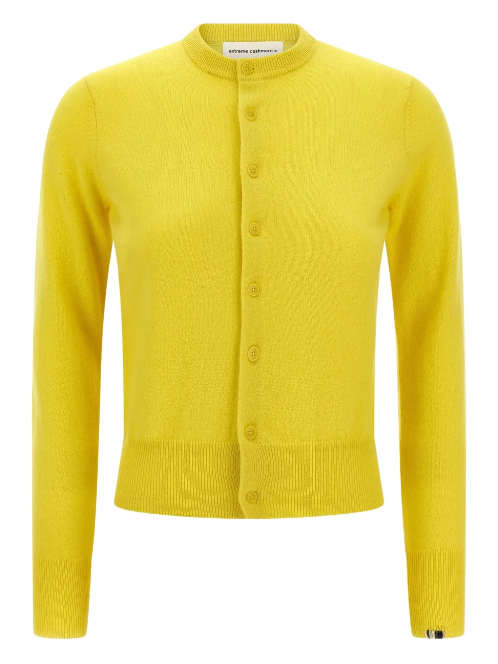 Кардиган с манжетами на рукавах и застежкой на пуговицы спереди extreme cashmere, желтый
Кардиган с манжетами на рукавах и застежкой на пуговицы спереди extreme cashmere, желтый