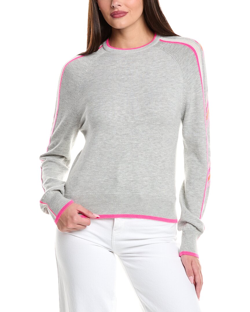 WISPR Свитер с шевроном на рукаве из смесового шелка, серый
WISPR Свитер с шевроном на рукаве из смесового шелка, серый