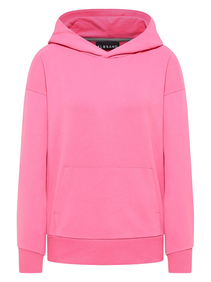 Толстовка с капюшоном ELBSAND, розовый 
Толстовка с капюшоном ELBSAND, розовый
