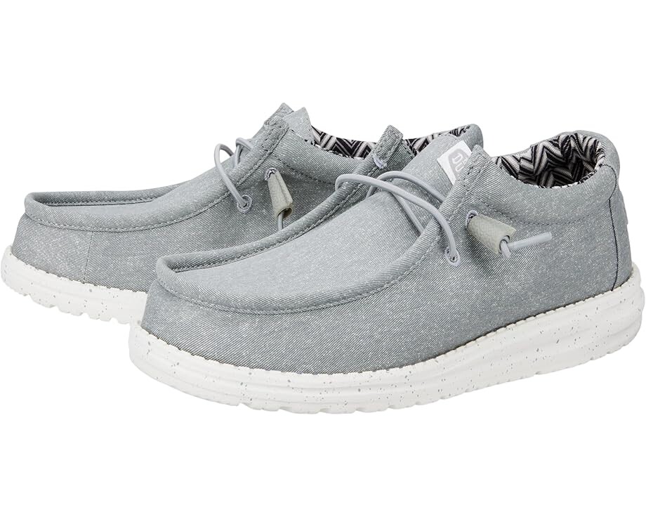 Кроссовки Hey Dude Kids Wally Canvas, серый
Кроссовки Hey Dude Kids Wally Canvas, серый