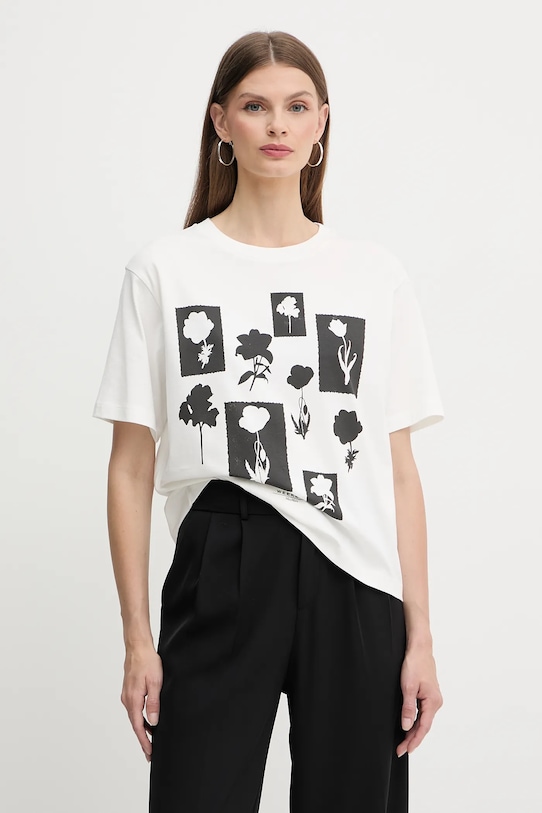 Хлопковая футболка Weekend Max Mara, белый
Хлопковая футболка Weekend Max Mara, белый