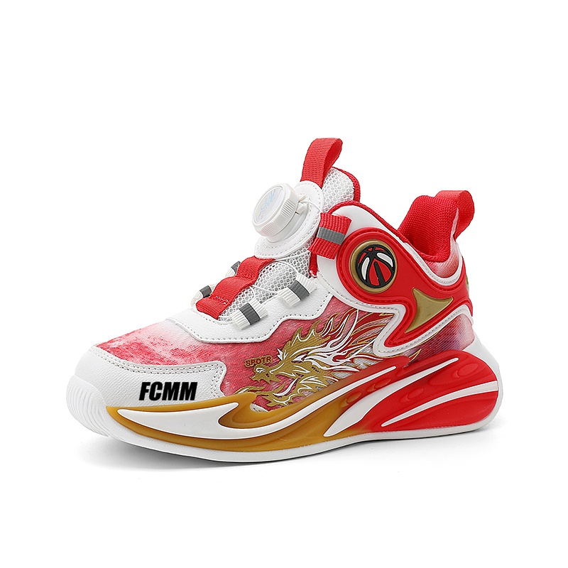 Баскетбольные кроссовки с высоким дышащим верхом для детей FCMM, белый/красный
Баскетбольные кроссовки с высоким дышащим верхом для детей FCMM, белый/красный
