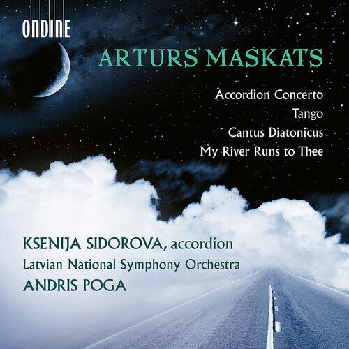 CD диск Arturs Maskats / Sidorova: Accordion Concerto 
CD диск Arturs Maskats / Sidorova: Accordion Concerto