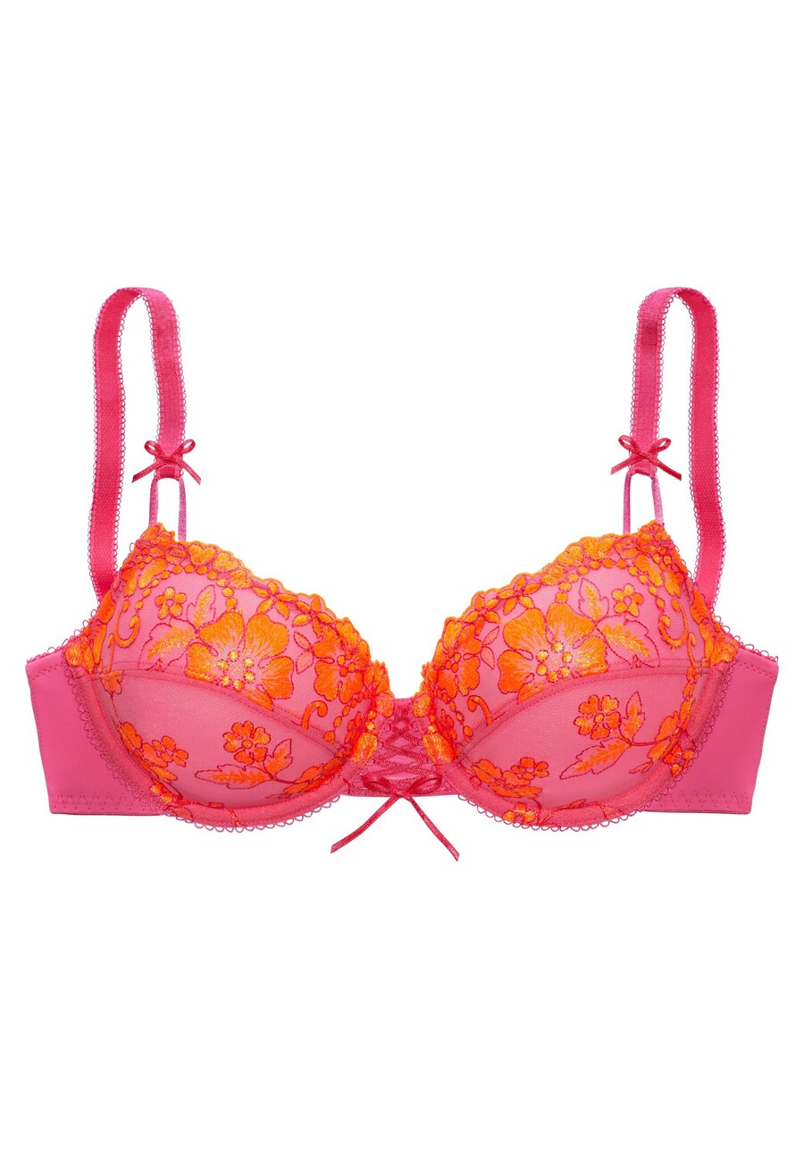 Бюстгальтер пуш-ап LASCANA, розовый
Бюстгальтер пуш-ап LASCANA, розовый