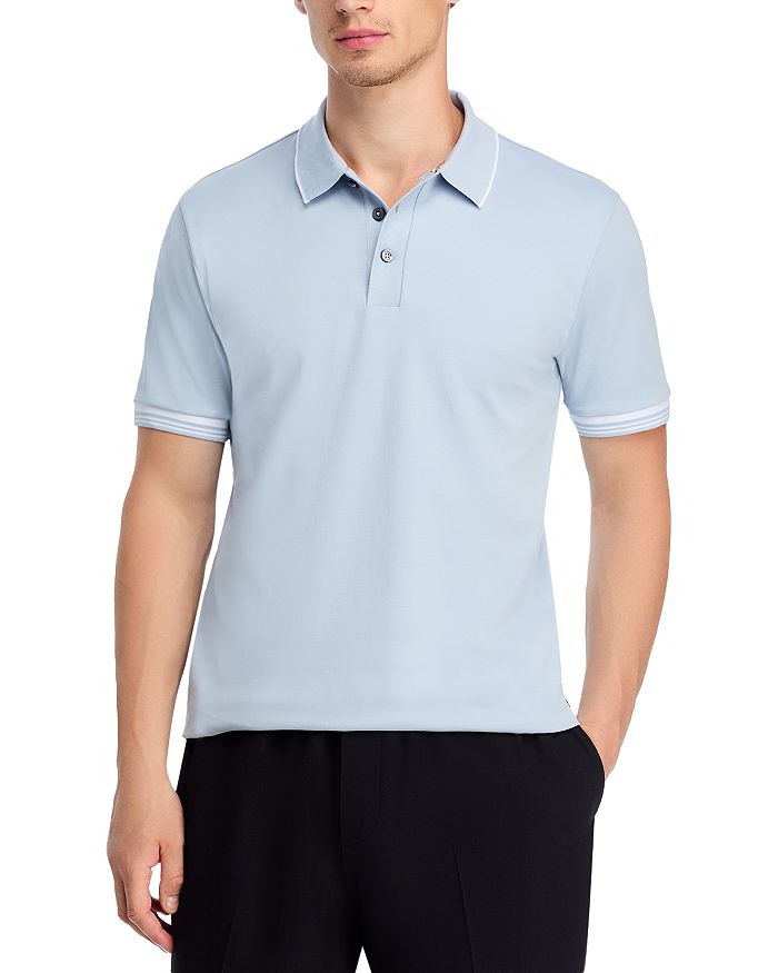 Поло Parlay классического кроя BOSS, синий 
Поло Parlay классического кроя BOSS, синий