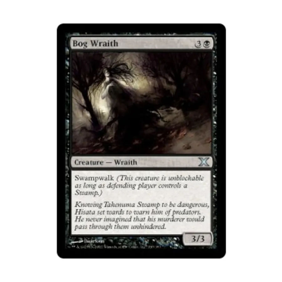 CCG Болотный призрак (U), MTG - 10th Edition
CCG Болотный призрак (U), MTG - 10th Edition