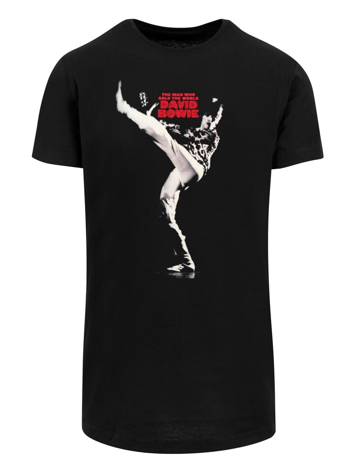 Футболка F4NT4STIC Long Cut T-Shirt David Bowie The Man Who Sold The World, черный 
Футболка F4NT4STIC Long Cut T-Shirt David Bowie The Man Who Sold The World, черный
