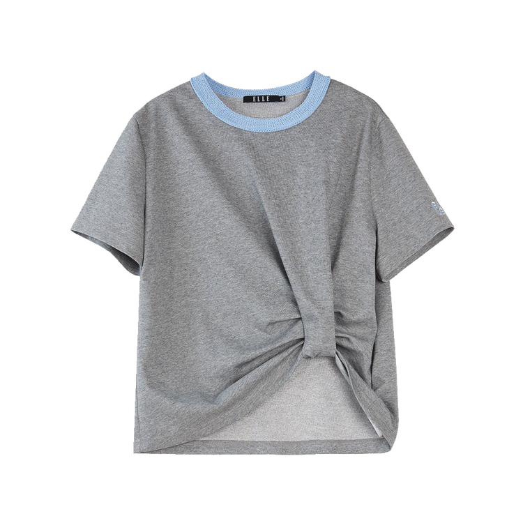 ELLE Футболка Women's Medium Gray Crew Neck тонкая приталенная
ELLE Футболка Women's Medium Gray Crew Neck тонкая приталенная
