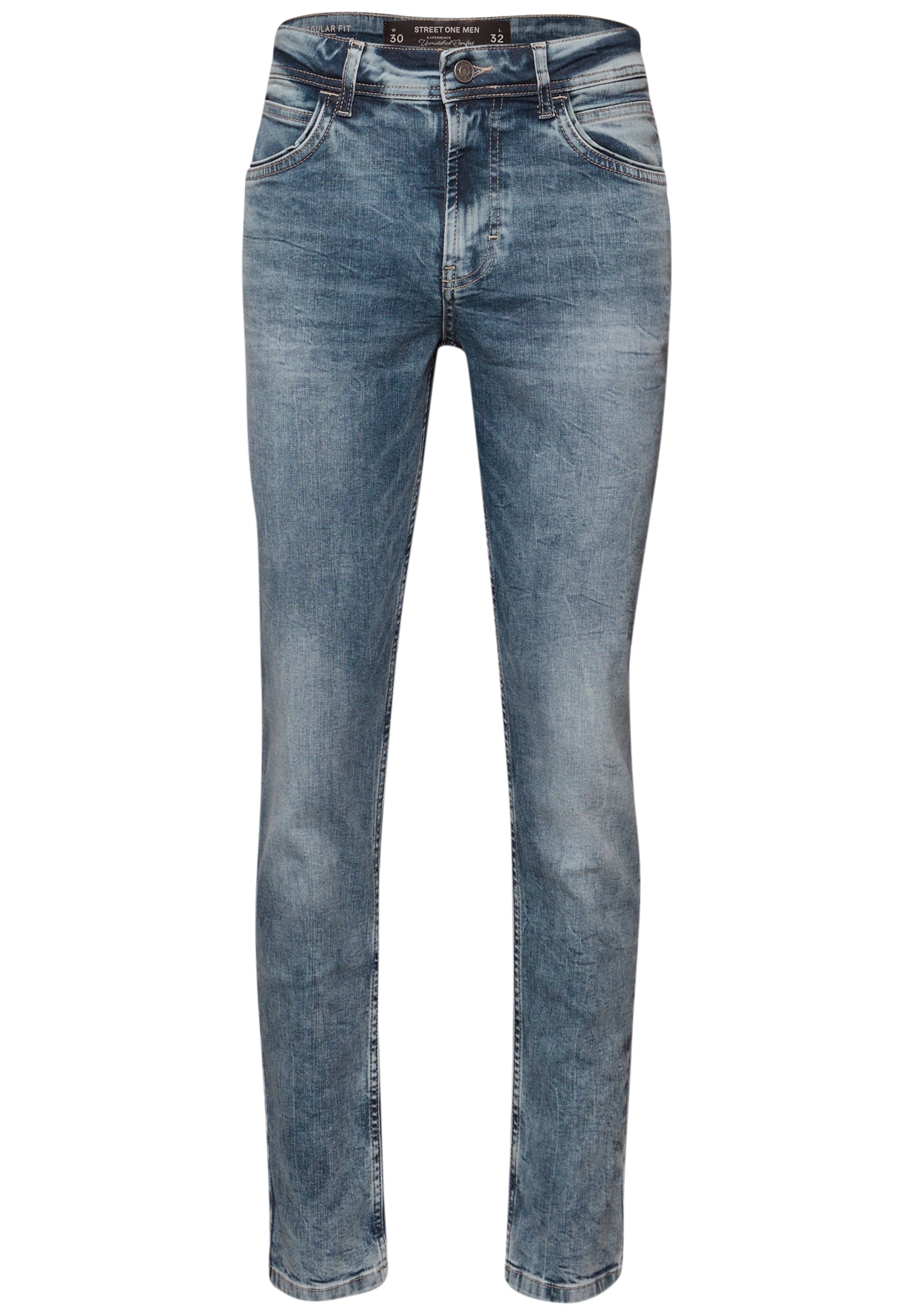 Street One MEN Джинсы 'Player' в синем дениме, силуэт slim fit
Street One MEN Джинсы 'Player' в синем дениме, силуэт slim fit