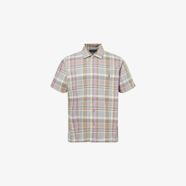 Рубашка хлопковая Polo Ralph Lauren в клетку, хаки
Рубашка хлопковая Polo Ralph Lauren в клетку, хаки