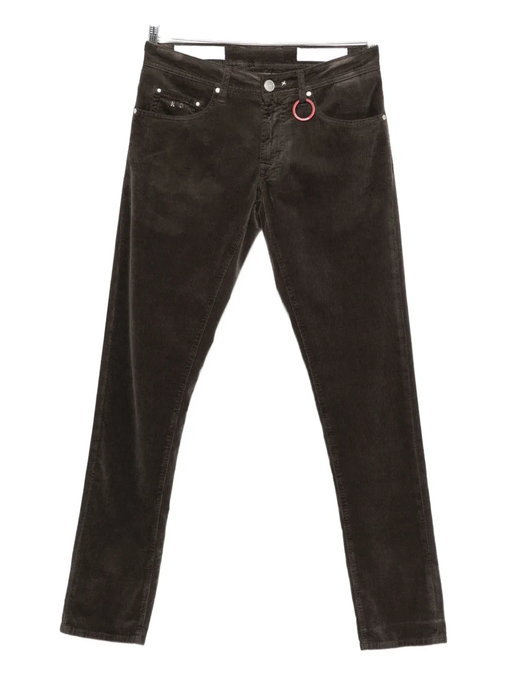 Вельветовые брюки с кольцевой отделкой Sartoria Tramarossa, коричневый
Вельветовые брюки с кольцевой отделкой Sartoria Tramarossa, коричневый