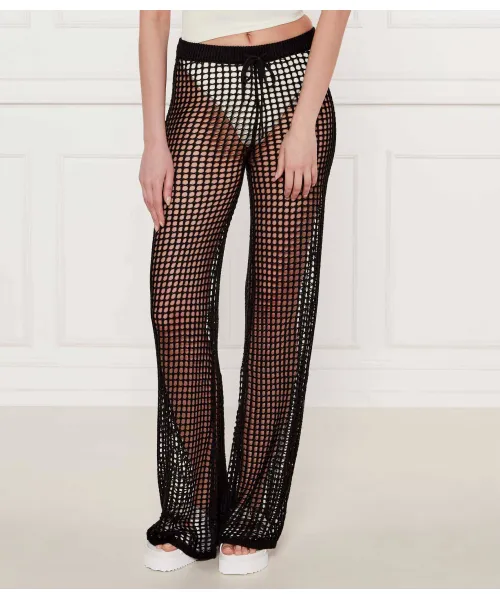 Брюки Relaxed fit Guess, черный 
Брюки Relaxed fit Guess, черный