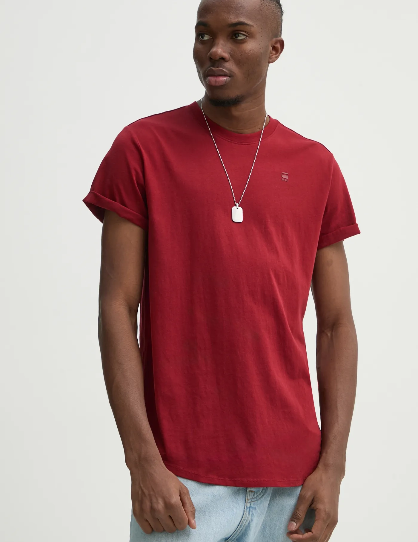 Хлопковая футболка G-Star Raw, гранатовый
Хлопковая футболка G-Star Raw, гранатовый