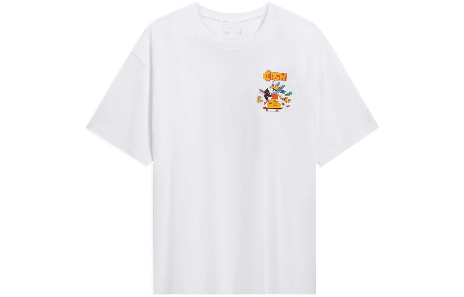 Футболка унисекс белая Lining, белый
Футболка унисекс белая Lining, белый