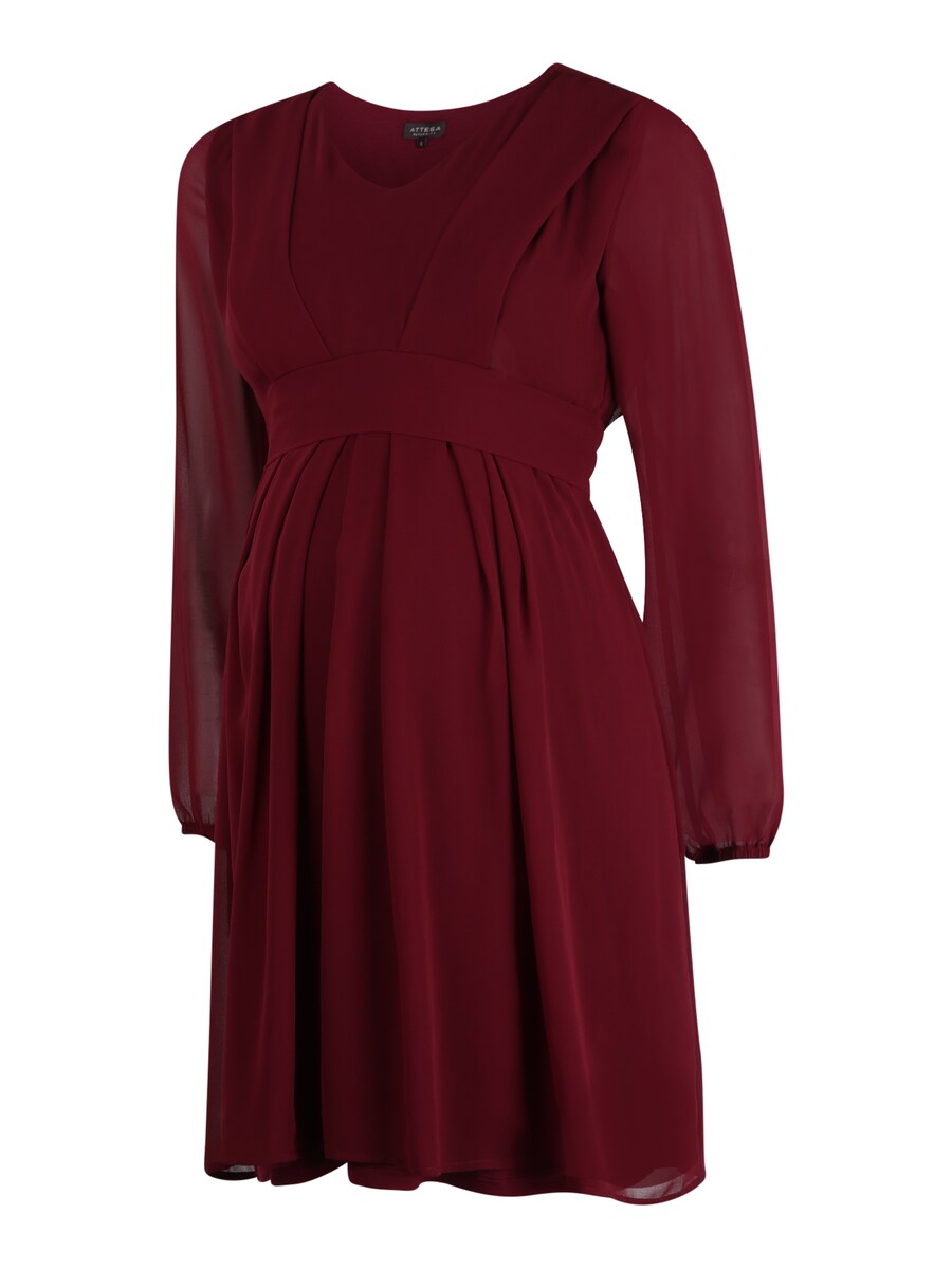 Платье Attesa, бордовый 
Платье Attesa, бордовый