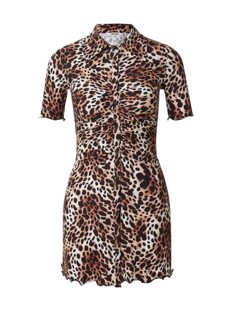 Платье-рубашка Monki, коричневый
Платье-рубашка Monki, коричневый