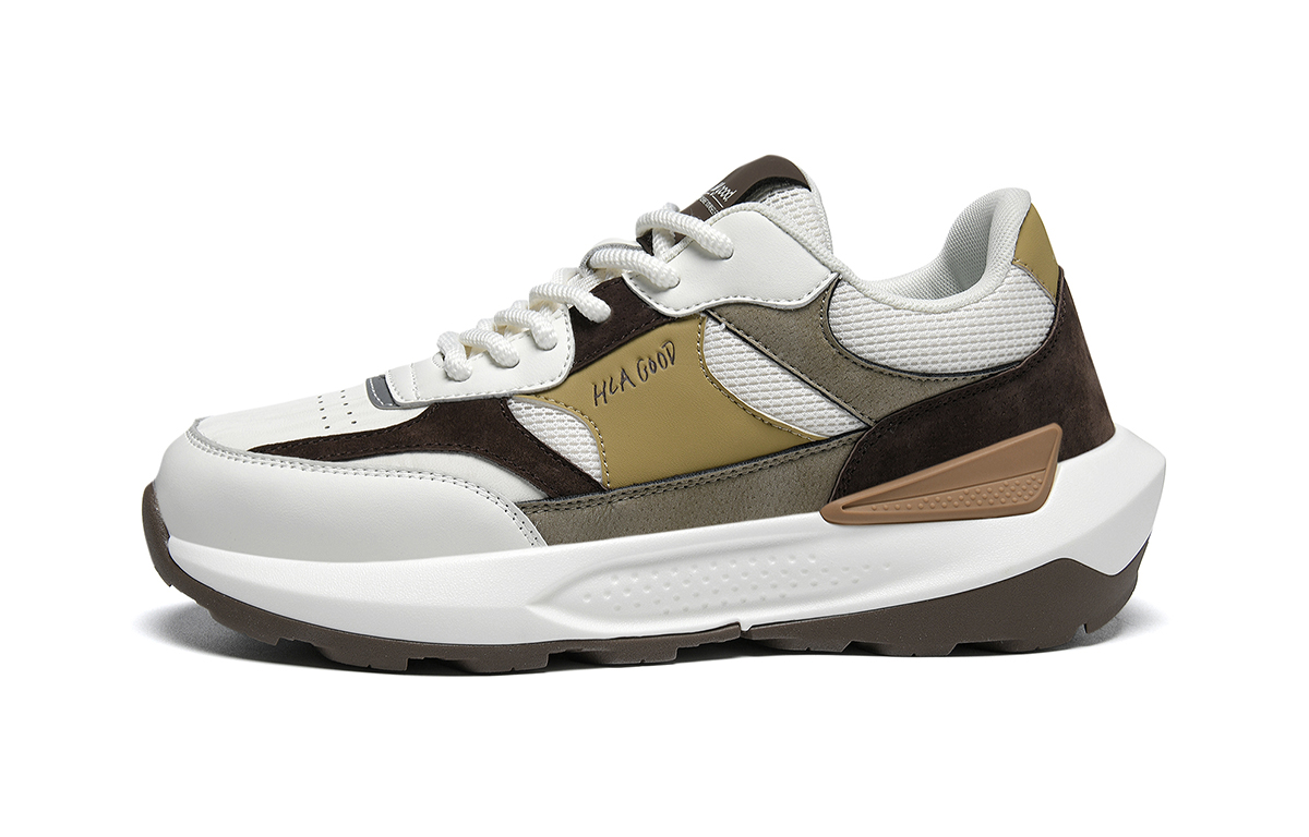 HLA Мужские повседневные туфли низкие черно-бело-коричневые бело-коричневые, цвет White Brown
HLA Мужские повседневные туфли низкие черно-бело-коричневые бело-коричневые, цвет White Brown