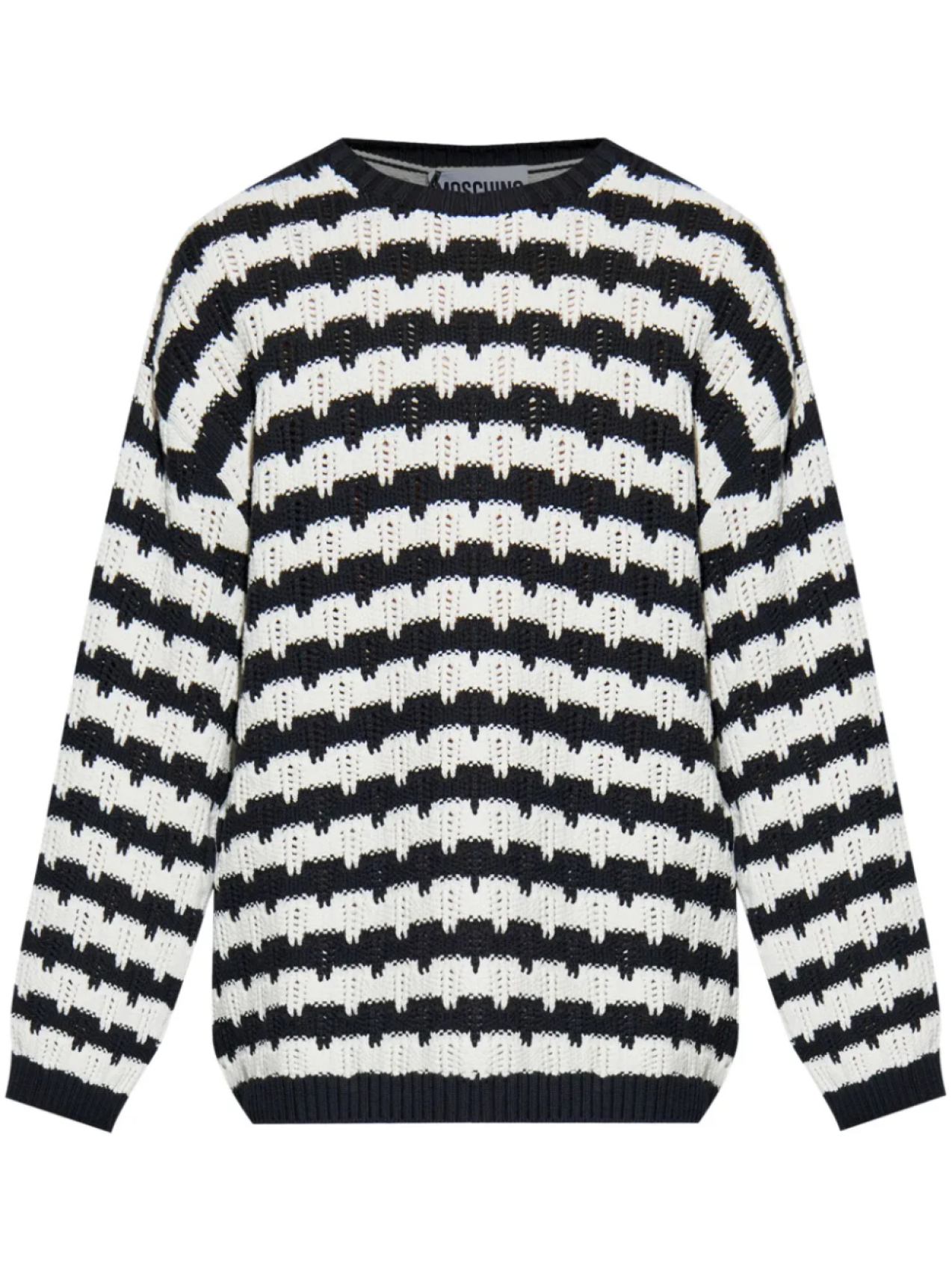 Полосатый свитер Moschino, белый
Полосатый свитер Moschino, белый