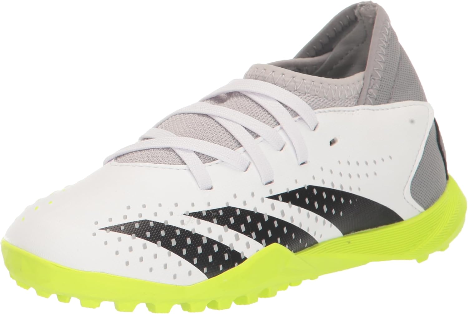 Кроссовки Adidas Unisex Accuracy.3 для игры на искусственном газоне, белый/черный/желтый/ярко-желтый
Кроссовки Adidas Unisex Accuracy.3 для игры на искусственном газоне, белый/черный/желтый/ярко-желтый