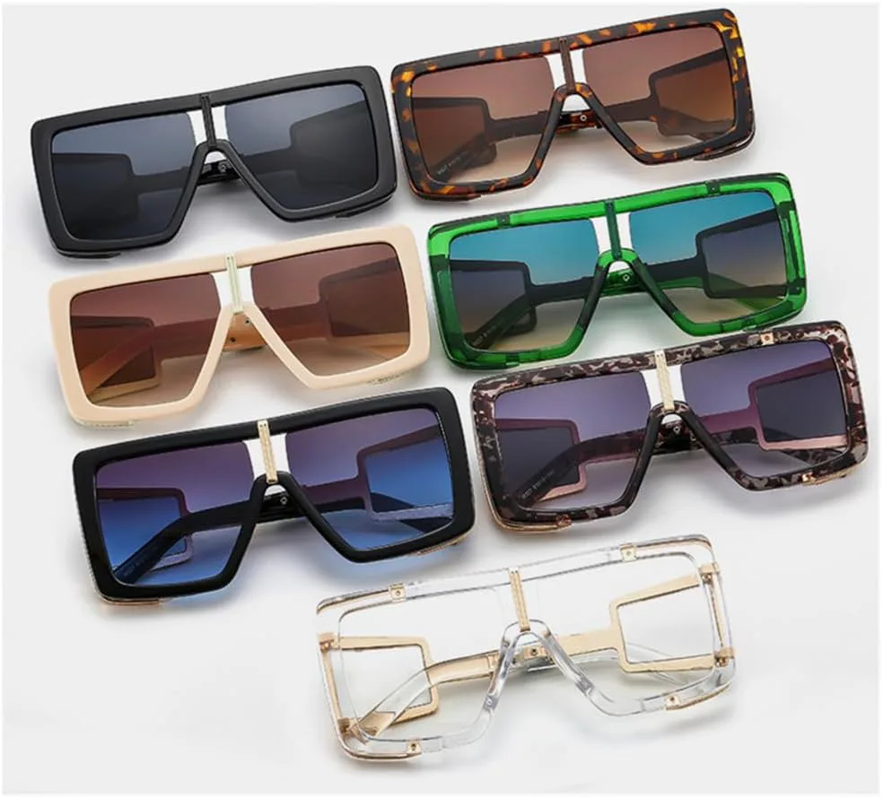 Женские солнцезащитные очки большого размера в стиле ретро-панк, мужские цельные очки с крупной оправой, защита от ультрафиолета UV400 HDUBFY, C4beige-brown
Женские солнцезащитные очки большого размера в стиле ретро-панк, мужские цельные очки с крупной оправой, защита от ультрафиолета UV400 HDUBFY, C4beige-brown