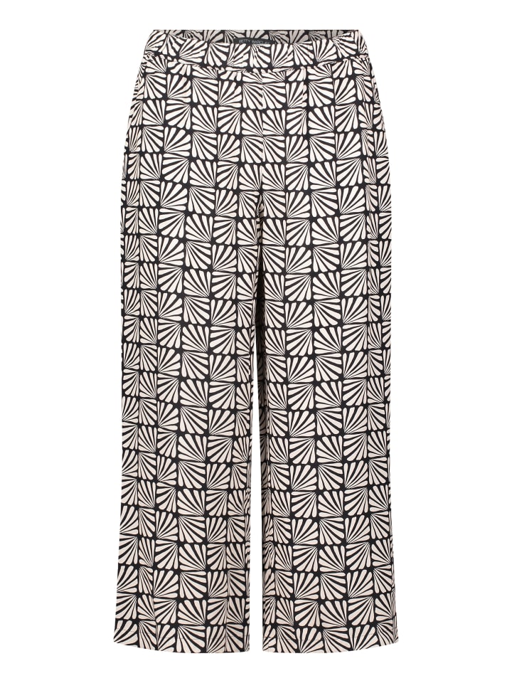 Тканевые брюки Betty Barclay, черный/бежевый
Тканевые брюки Betty Barclay, черный/бежевый