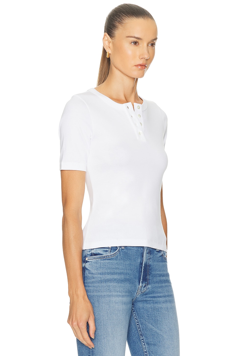 Jess Short Sleeve Топ Flore Flore, White 
Jess Short Sleeve Топ Flore Flore, White